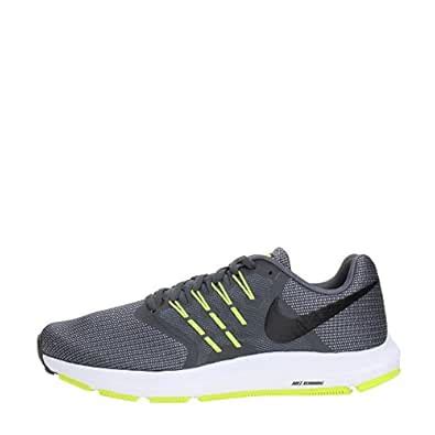 Buy Nike Men's Run Swift Cool Grey/Black-Volt-White Shoes-7 UK (41 EU ...