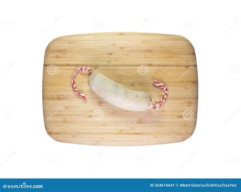 Bull, Traditional Spanish Cooked Sausage. Stock Image - Image of ...
