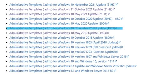 Update the Group Policy Administrative Templates (.admx) - Ruian's Tech ...