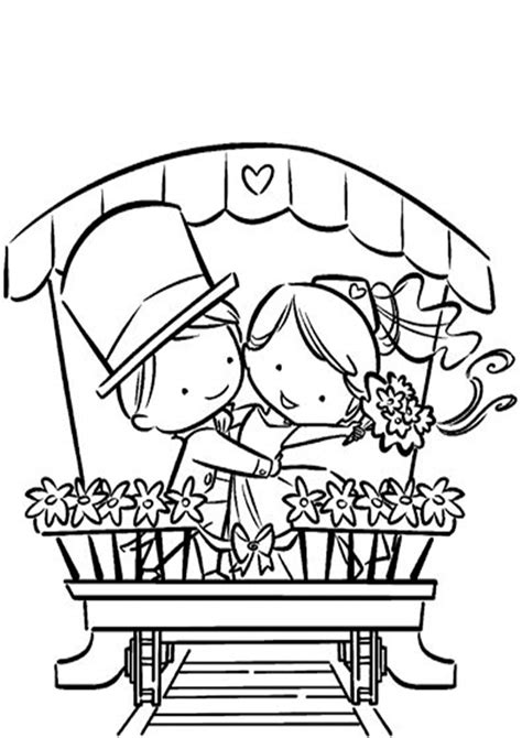 Wedding Coloring Pages