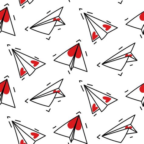 Image result for Paper Airplane Pattern