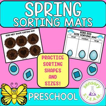 Image result for Spring Shape Sorting
