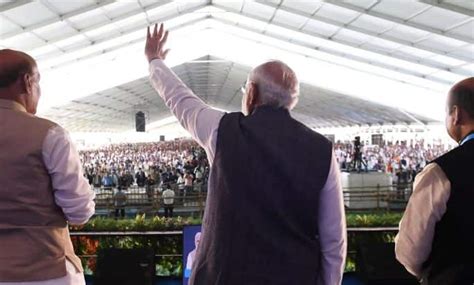 PM dedicates HAL Helicopter Factory to the nation in Tumakuru