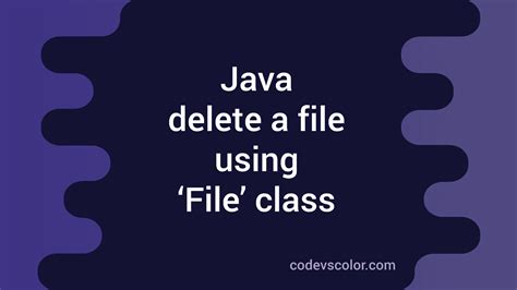 Image result for Delete Method Java