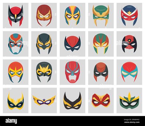 Superhero Masks Comic at Ellie Gillespie blog