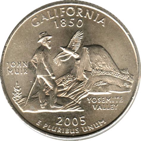 ¼ Dollar "Washington Quarter" (California) - Verenigde Staten – Numista