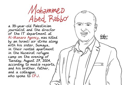 Portraits of journalists in the Israel-Gaza conflict - ChannelDraw