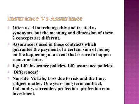 Classification of risks and Insurance | PPT