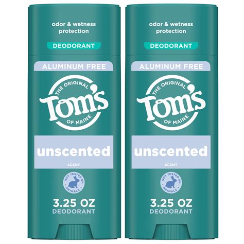 Tom's of Maine Unscented Aluminum Free Natural Deodorant For Women ...