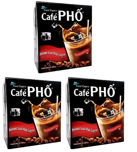 Buy Cafe Pho Vietnamese 3in1 Instant Coffee Mix, Iced Milk Coffee, Cafe ...