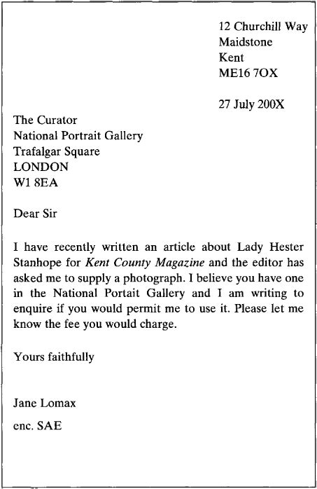 Image result for Formal Letter Format Using Re