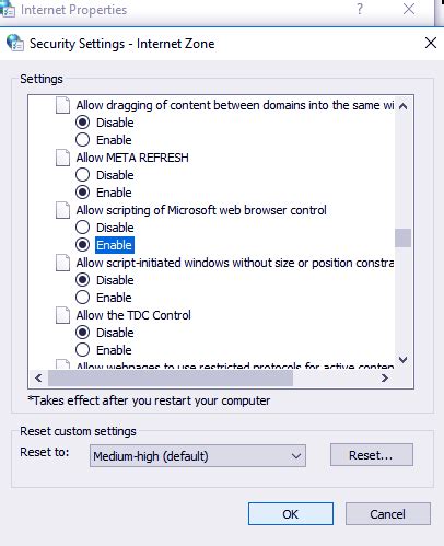 How to Turn On JavaScript On IE 的图像结果