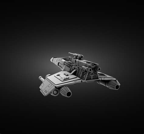 Free STL file e-wing starfighter Star Wars・3D printing idea to download ...