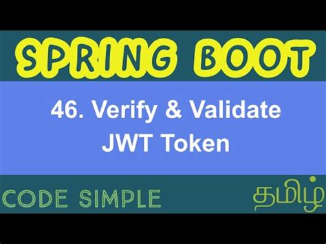 Image result for Validate JWT Token Spring Boot