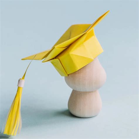 Image result for Origami Grad Cap