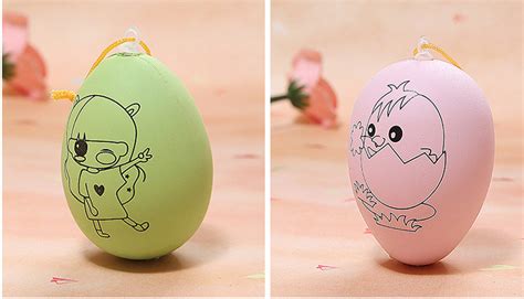 可爱的蛋蛋画 鸡蛋儿童彩绘_来看看手工绘本 - 看！创意无所不在