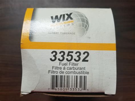 WIX 33532 - Fuel filter cross reference
