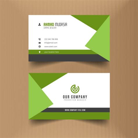 Visiting Card Template | Free Word Templates