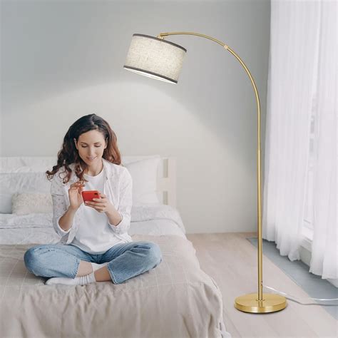 DWTB Gold Arc Floor Lamp for Living Room, Floor Lamp with India | Ubuy