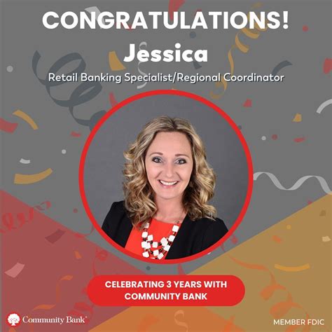 Community Bank of Parkersburg on LinkedIn: Jessica, thank you for three ...