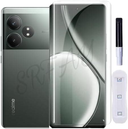 SRFAY UV Tempered Glass Screen Protector For Realme GT 6T (Pack of 1 ...