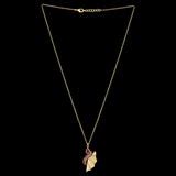 Bharatnatyam Drape Pleats and Gems Pendant Set – VOYLLA