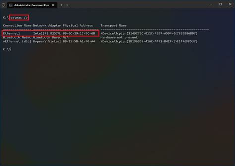 Image result for Windows Mac Address Command-Prompt