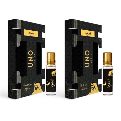 UNO Aroma Unisex Aseel 8ml Roll-On Attar Perfume With Refreshing Long ...