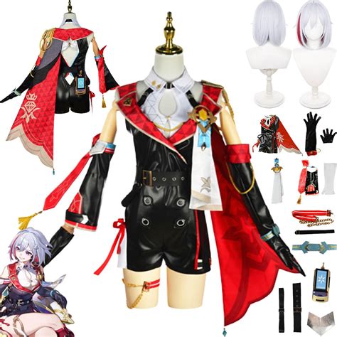 Amazon.com: MAXCBD Honkai Star Rail Topaz Cosplay Costume Outfit Game ...