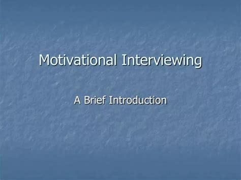 Image result for Motivational Interviewing PowerPoint
