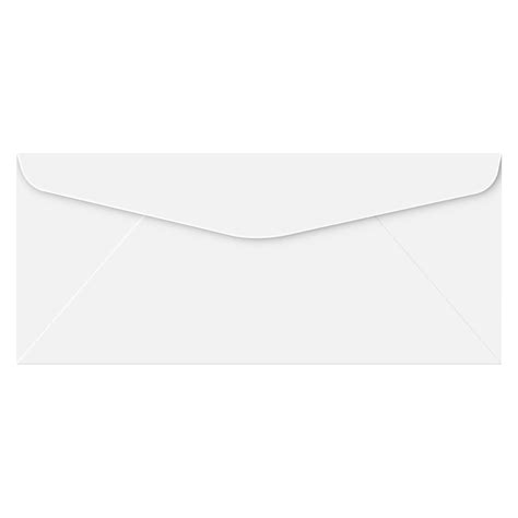 #14 Commercial Business Envelopes - 5 x 11 1/2 - Blank 24lb Plain White Regular Envelopes for ...