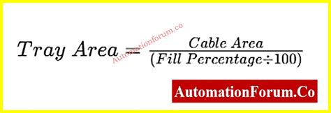 Image result for Cable Tray Fill