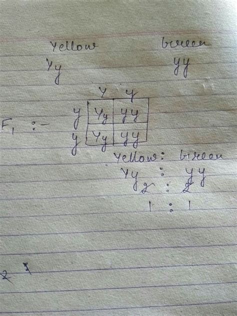 In peas, yellow seed color (Y) is dominant to green seed color (y). A ...