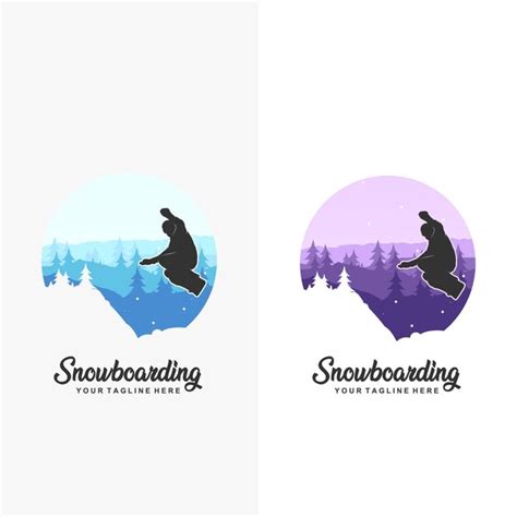 Snowboarding Logo 的图像结果
