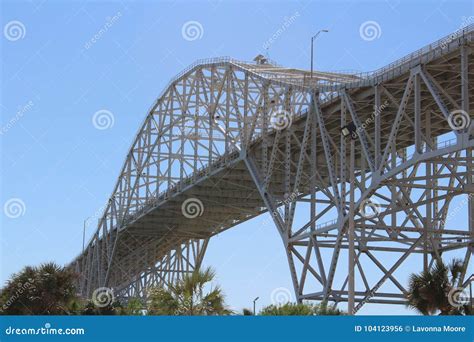 Harbor Bridge Corpus Christi Texas Stock Photo - Image of bridge ...