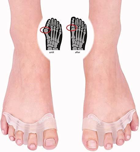 Gel Toe Separator Toe Pad, Protector Relaxer Separator Foot Pain Relief ...