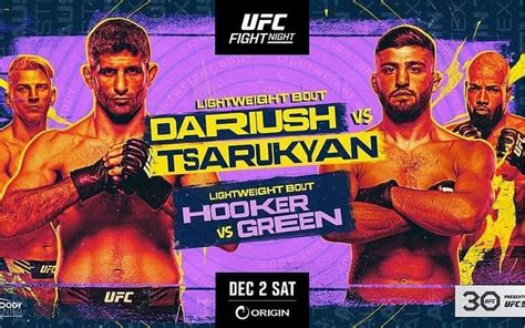 UFC Predictions: UFC Fight Night: Beneil Dariush vs. Arman Tsarukyan