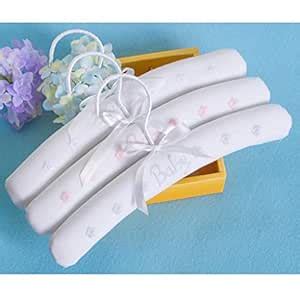 Buy KHATI Lovely Baby Kids Padded Cotton Ribbon Clothes Hanger Home ...