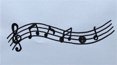 15 Easy Music Notes Drawing Ideas - How to Draw