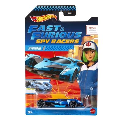 Hot Wheels Fast & Furious Spy Racers Hyperfin India | Ubuy