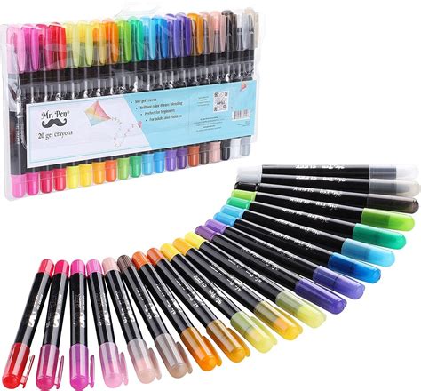 - Crayons, Gel Crayons, 12 Pack, Twistable Crayons, Non-Toxic, Crayons ...