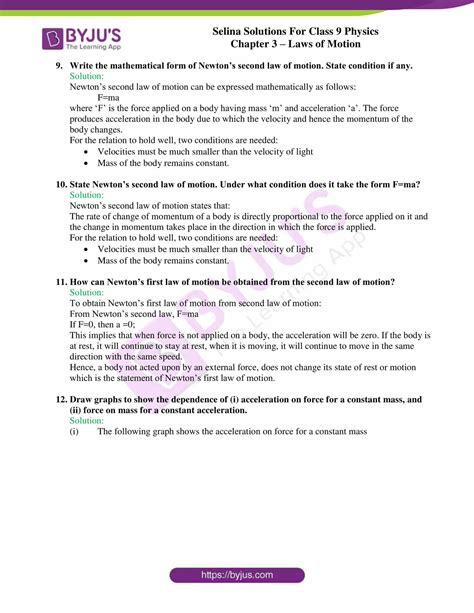 Image result for Physics Chapter 3 Class 9