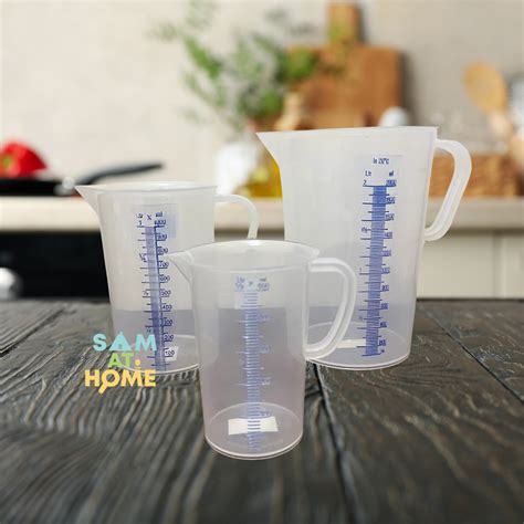 Jual Gelas Ukur / Gelas Takar 500 ml/1 Liter/2 Liter - Measuring Cup ...