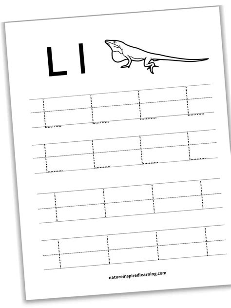 Letter L Worksheets for Preschool | Free, Printable - Worksheets Library