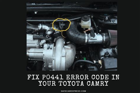 Toyota Engine Code P0441 的图像结果