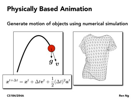 Simulation in Computer Graphics 的图像结果