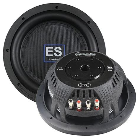Wci American Bass 10 in. 1000 watt Max Shallow 2.5 in. Voice Coil ...