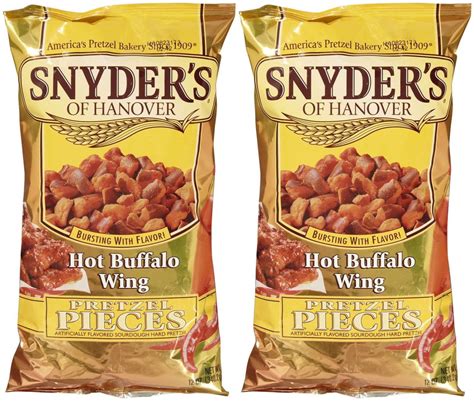 Snyder's of Hanover Pretzel Pieces Hot Buffalo Wing 12 oz - 2 pk | Buy ...