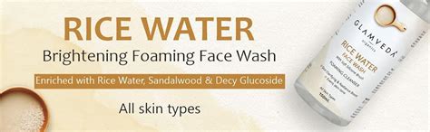 Glamveda Glamveda Rice Water Foaming Face Wash With Built In Brush, 150 ...