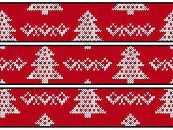 Christmas Trees Bulletin Board Decor Kit, Christmas Trees Letters ...